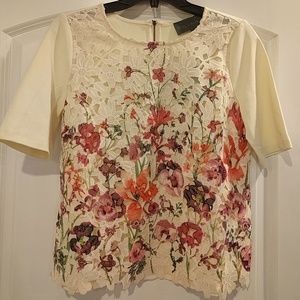 Anthropologie Floral Top by Sunday in Brooklyn